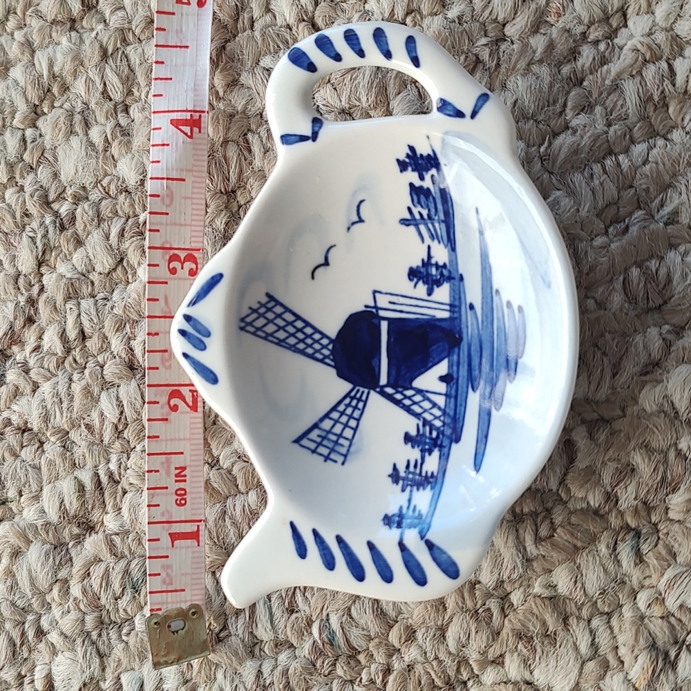 Delft Blue teabag tidy - Picture 4 of 5